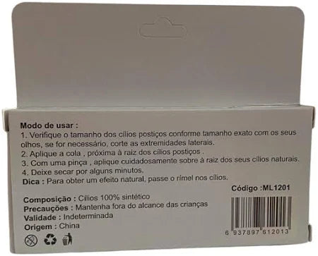 Cílios Postiços - Make Lolita