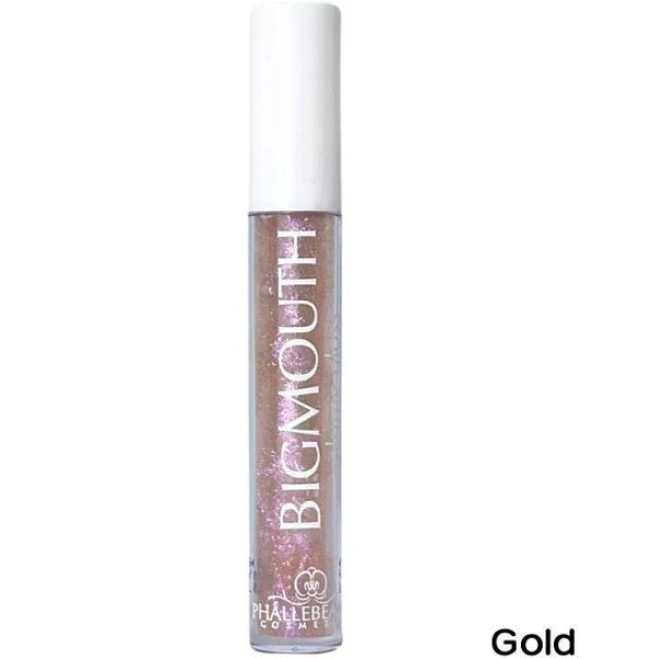 Gloss Big Mouth Gold - Phallebeauty