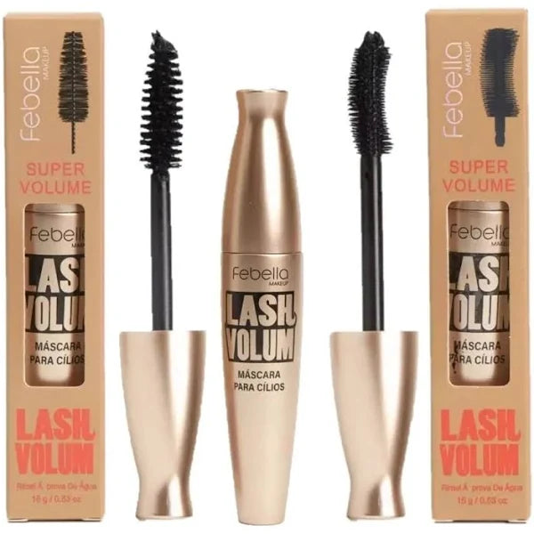 Máscara de Cílios Lash Volume – Febella