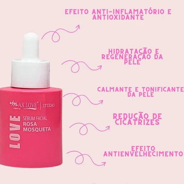 Sérum Facial Rosa Mosqueta - Max Love