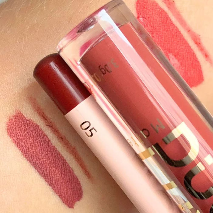 Dux lux batom liquido + contorno labial - Febella