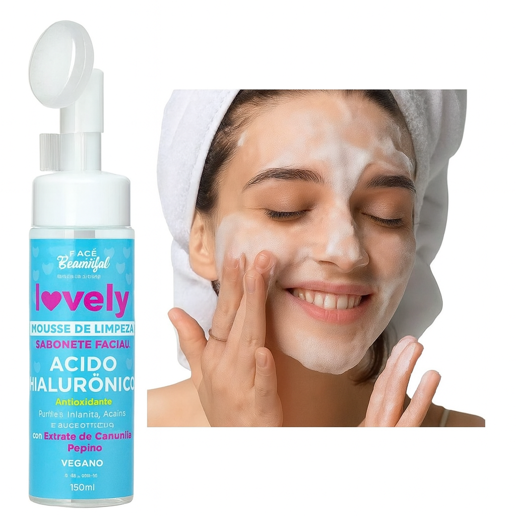 Mousse de limpeza - Face Beautiful