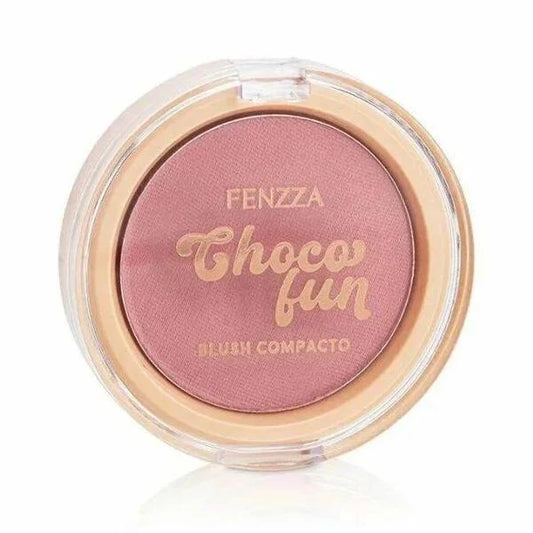 Blush Compacto Choco Fun BAUNILHA – Fenzza