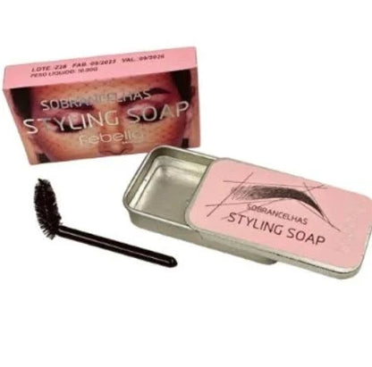 Cera Modeladora Para Sobrancelhas Styling Soap - Febella