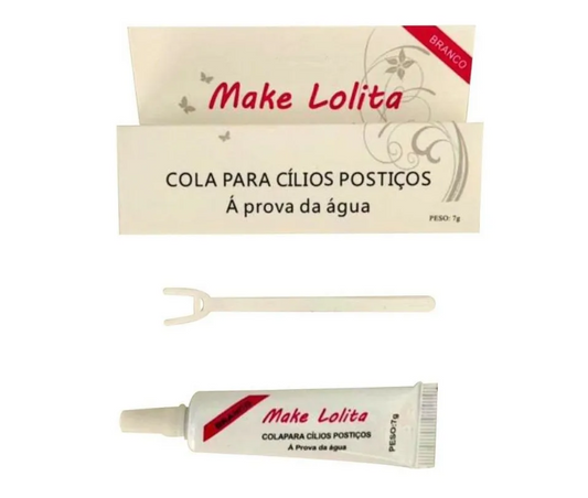 Cola Para Cílios Branca - Make Lolita
