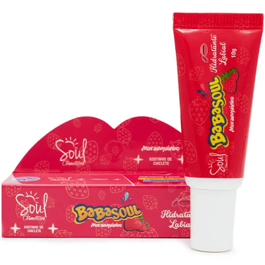 Hidratante Labial Babasoul Moranguinho - Soul Cosméticos