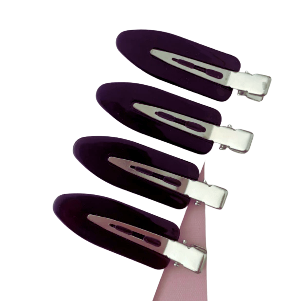 Kit Clipes de Cabelo – Presilhas Jacaré (4 Unidades)
