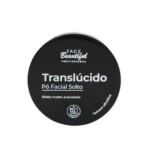 Pó facial solto translúcido - Face Beautiful